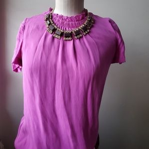 J.crew silk top